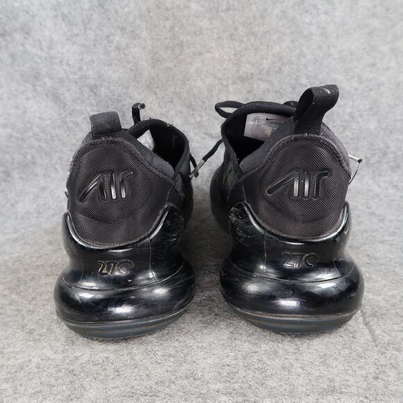 Nike Shoes Mens 10.5 Air Max 270 Sneakers Athletic Running Trainer Black Casual - Picture 6 of 13